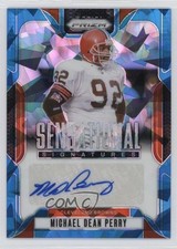 2024 Prizm Sensational Signatures Blue Ice 27/99 Michael Dean Perry Auto a8r