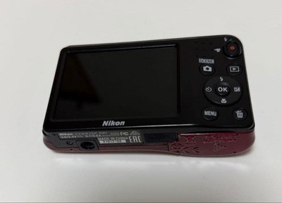 Nikon COOLPIX A10 Red Compact Digital Camera Tested Working Seller