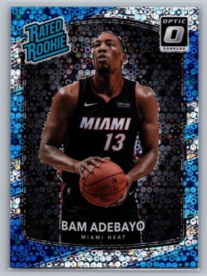 2017-18 Donruss Optic #187 Bam Adebayo Fast Break Holo