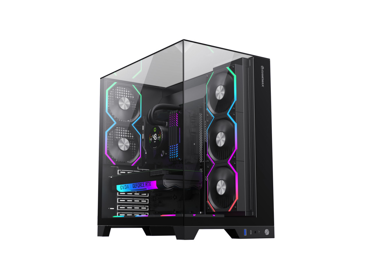 Чехлы GameMax для ПК InfinityProBK infinity Pro Bk R 16890₽