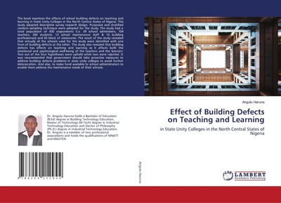 Angulu Haruna | Effect of Building Defects on Teaching and Learning | Buch