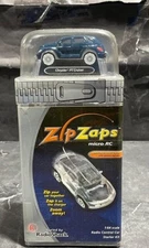Zip Zaps Micro RC Chrysler PT Cruiser 1:64 Scale 2002 Radio Shack  - NEW Blue 🔥