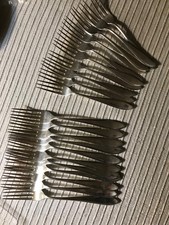 Silverware 36 ounces Sterling Silver flatware. 900 vintage Dutch 21 pieces