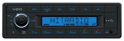 VDO TRW323UB-BU 24 Volt MP3-Autoradio Bluetooth USB AUX-IN Nachfolger des TR723U