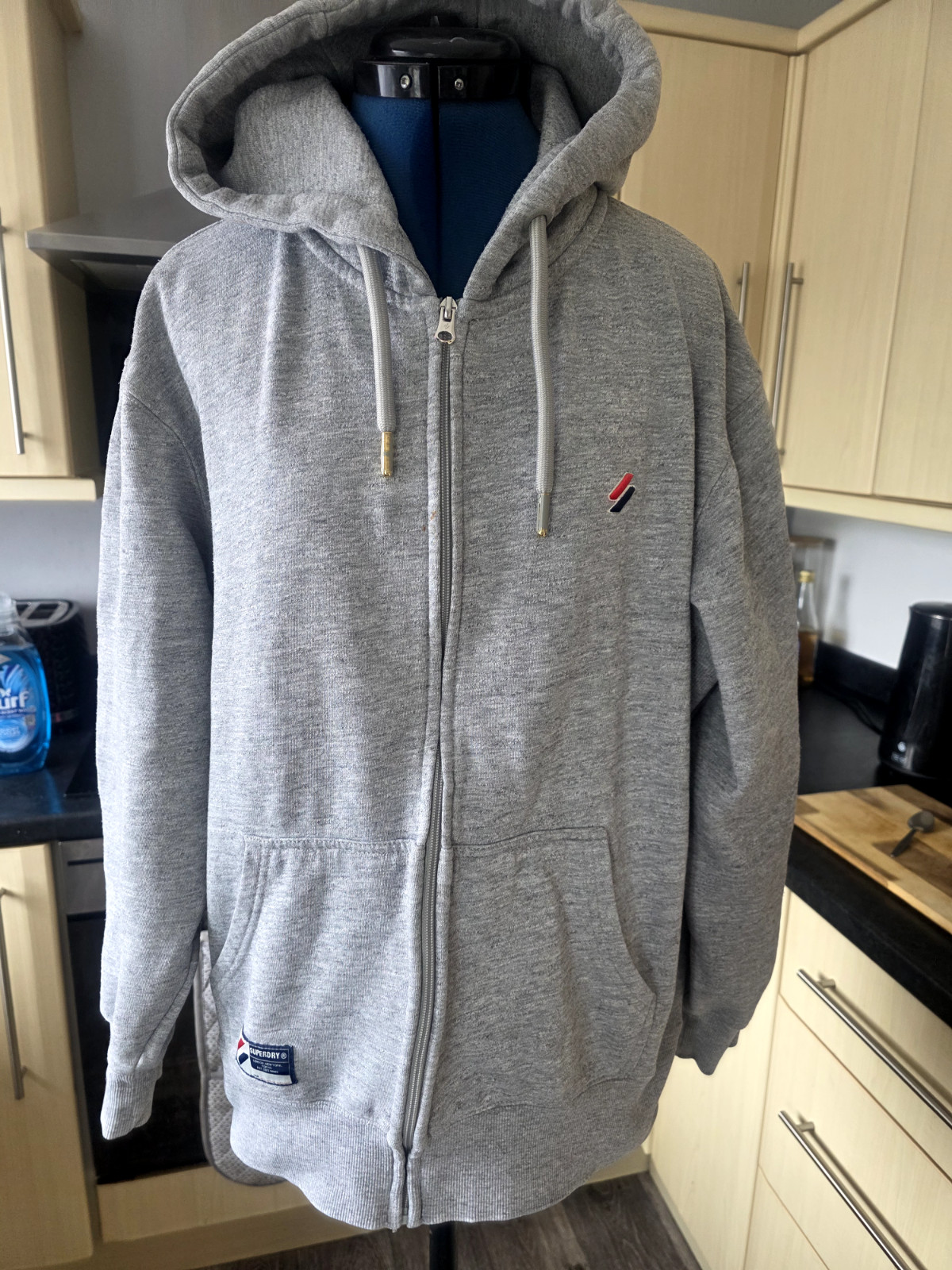 SuperDry ORGANIC COTTON CODE ESSENTIAL ZIP HOODIE… - image 1