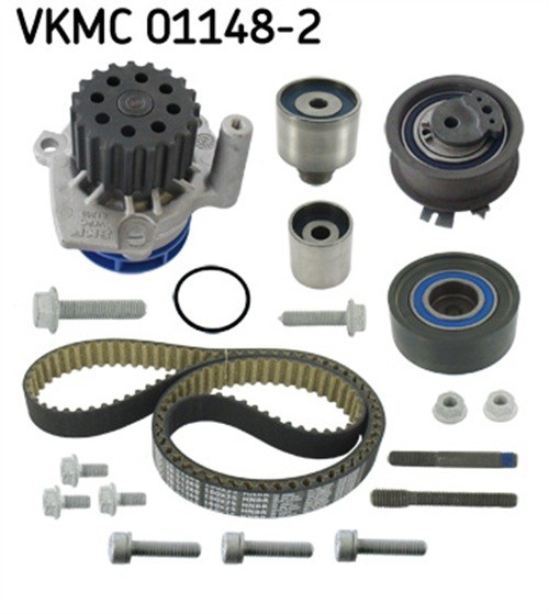 Timing Belt & Water Pump Kit fits AUDI A1 8X 1.6D 2.0D 10 to 15 Set SKF Quality - Image 7