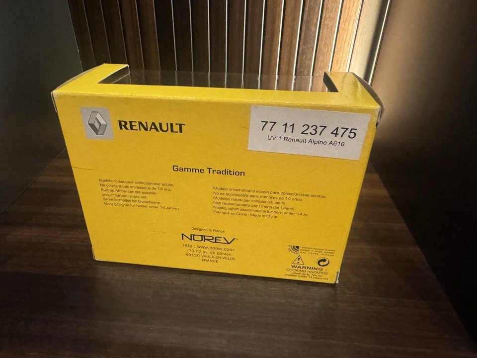 ALPINE RENAULT A610 Turbo 1:43 NOREV - Immagine 4 di 4