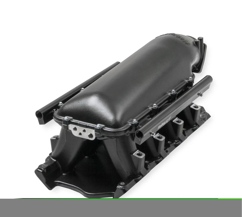 Colector de admisión Holley 300-242BK EFI Hi-Ram Ford 351W diseñado para su uso con 1 x Foto 3 de 4
