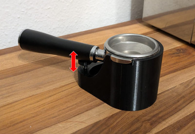Verstellbare Tamper Station 58mm für Ascaso Steel, Classika PID & E61 Siebträger
