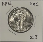 1942 Walking Liberty Half Dollar Coin
