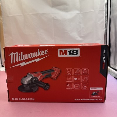 Milwaukee M18 BLSAG125X -0 Akku-Winkelschleifer, 18V, 125mm, M18BLSAG125X-0