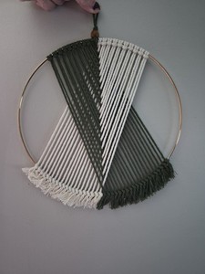 macrame wall hanging handmade