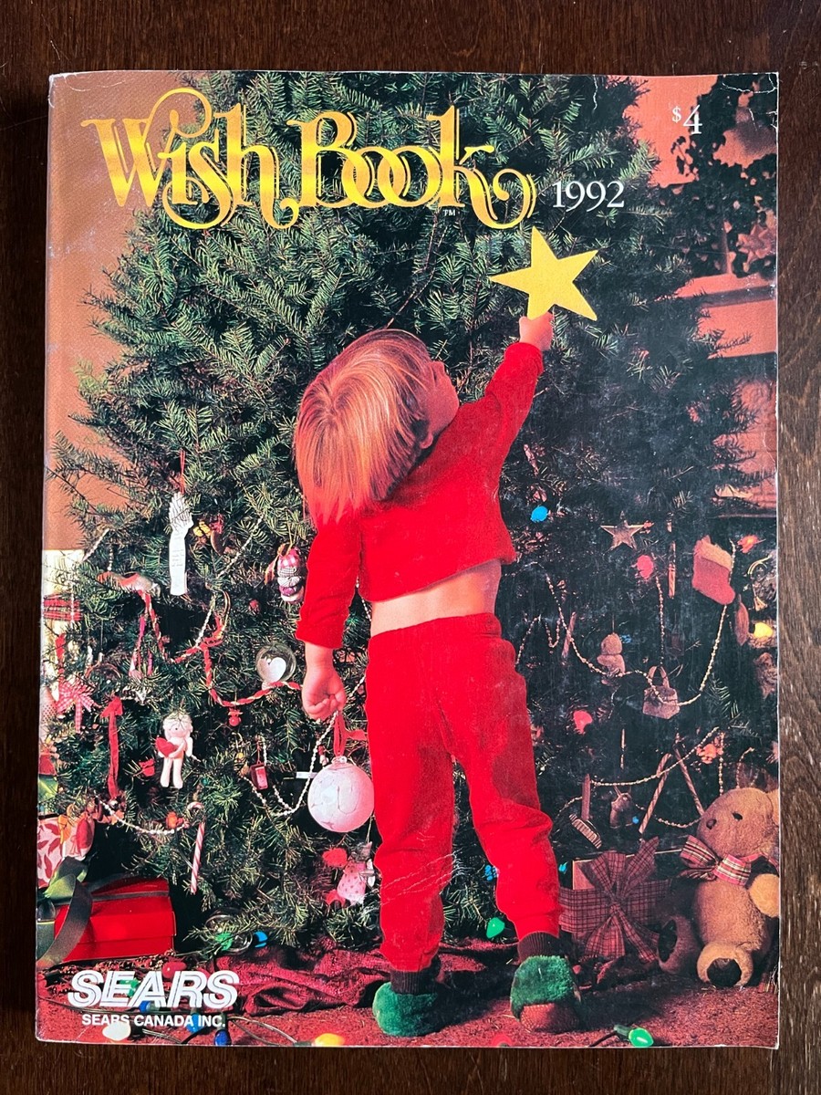 1992 SEARS Christmas WISH BOOK Gift Catalogue Canada | eBay