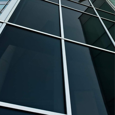 Película Ventana Privacidad Diurna Control Solar Negro 5 Oscuro 36''x12ft, Nuevo