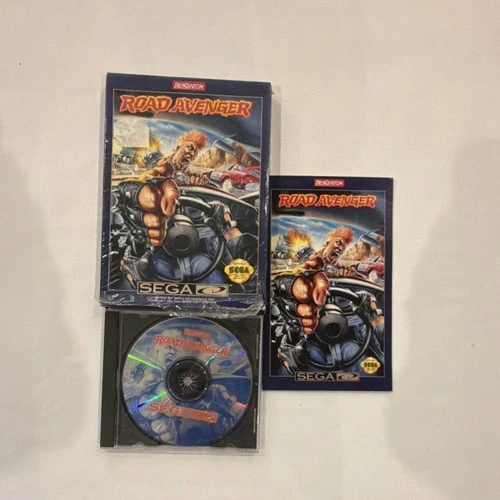 Renovation Products Road Avenger Sega CD Manual Included Action & Adventure
