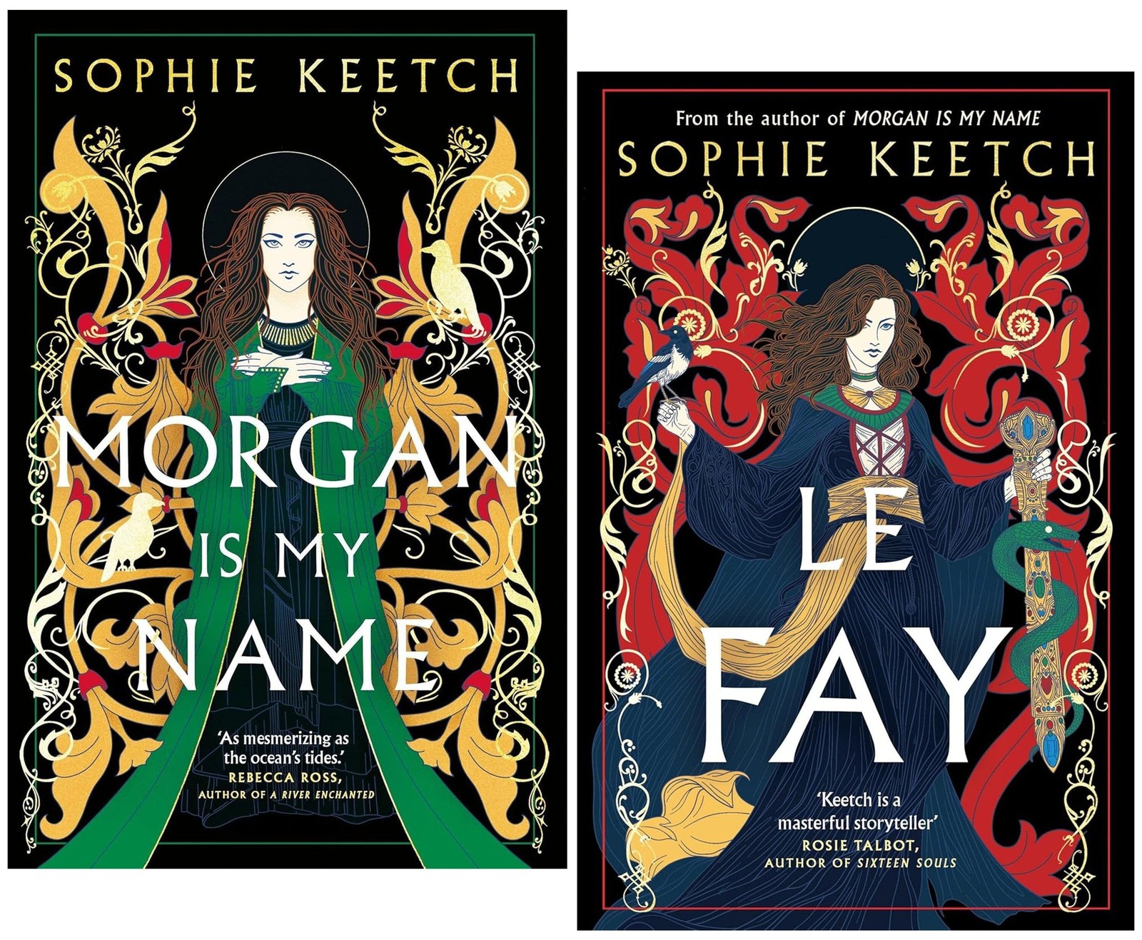 Morgan Le Fay Trilogy 2 Books Collection Set by Sophie Keetch Morgan Is My Name - Image 2