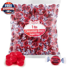 Sugar Free Cinnamon Hard Candy, 1Lb Pack of Hard Candies Individually Wrapped, G