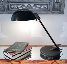 Mid Cenury Modern Black Kovacs Circa Dsic Desk Lamp