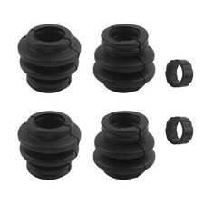 4PCS Brake Caliper Pins Bushing Kit Rubber,Dust Resistant Brake Caliper Rebui...