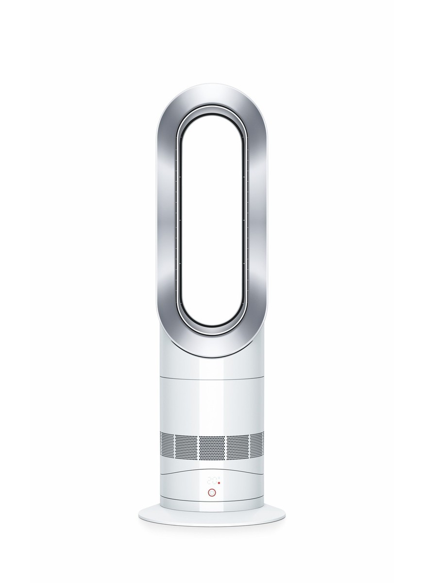 Dyson AM09 ホワイト・シルバー Dyson Hot + Cool AM09 White/Silver Fan Heater - Refurbished