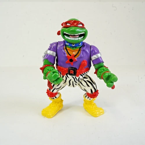 VTG Teenage Mutant Ninja Turtles Rock 'N Rollin Heavy Metal Raphael TMNT 1991