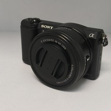 Black Sony Alpha a5100 Mirrorless Camera Kit with E PZ 16-50mm OSS Lens, 24.3MP