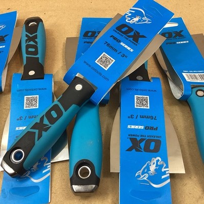 OX Pro Series Schaber 76 mm 3 Zoll OX-P013207 brandneu Handelswerkzeug