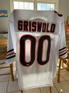 Christmas Vacation, Chevy Chase, Signed XL Jersey, BAS Beckett Authentication