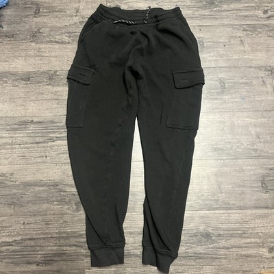 Hype Brand Sweatpants Size XL LARGE Men s Black Designer Joggers Cuff Cotton...