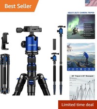 80/85 inches Heavy Duty Tripod for Camera and Phone, 85" Camera Monopod Tripo...