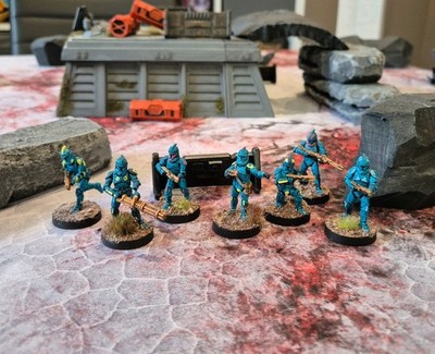Star Wars Legion - Klontruppen Phase I - Angemalt Als Senatswachen