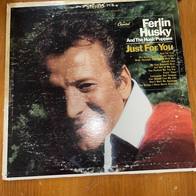 #ad Ferlin Husky Just For You Don#x27;t Hurt Me Anymore 7” Capitol Records Promo 45 $18.00