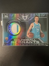 2025-26 Topps Kon Knueppel Rookie Roundball Remnants Jersey Rainbow Foil #RRR-KK