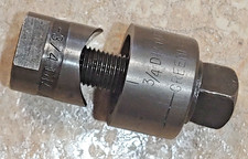 Juego de punzones vintage Greenlee Die Knockout de 3/4 pulgadas de diámetro, hecho en EE. UU., AV113 y 14