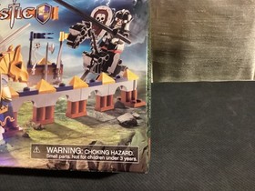 Lego Castle The Final Joust 7009 Blue Kings Knight Black Skeleton Horse 2007