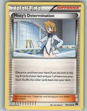 Misty's Determination 104/122 Uncommon BREAKpoint Pokemon