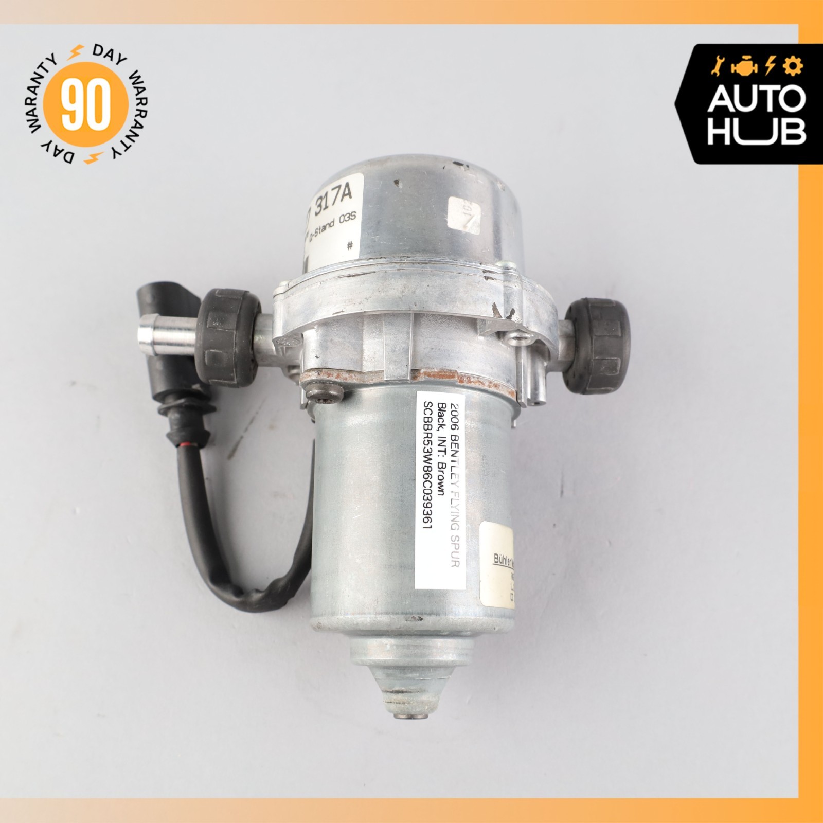 03-13 Bentley Continental Flying Spur GT GTC Brake Booster Vacuum Pump OEM