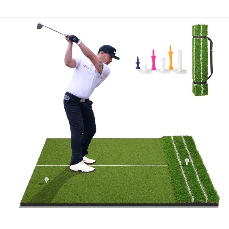 Hitting Mat Dual Turf Alignment & Angle Of Approach Aid