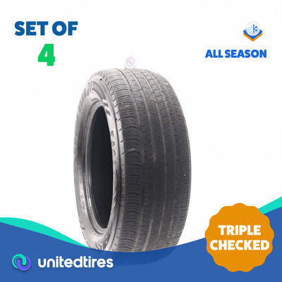 Set of (4) Used 255/60R18 Goodyear Eagle Enforcer 108V - 4-4.5/32