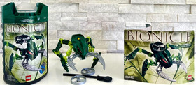 Bionicle Visorak Set of 6: 8742 - 8747 w/ Canisters & Manuals . Complete  .