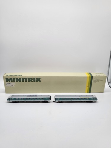Minitrix Spur N 12887 Dieseltribezug 1./2. Klasse Analog der DB in OVP | Zustand: Gebraucht