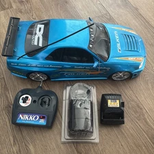 SEE DESCRIPTION Nikko Nissan Skyline GTR RC Car CAR ONLY No Battery With Remote