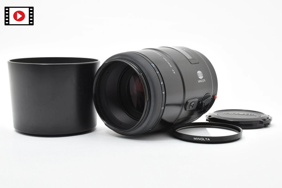 Minolta A-mount 100mm Focal Camera Lenses for sale | eBay