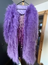 Taylor Swift Lot: Lavender Coat, Sequin Dress, Glitter Boots