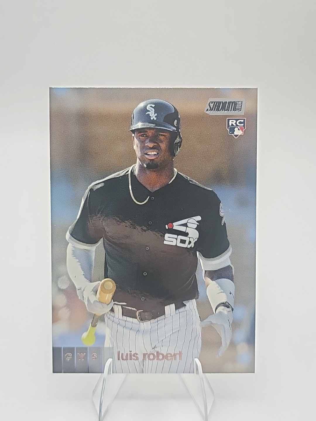2020 Topps Stadium Club Black Foil Luis Robert #289 1cw4