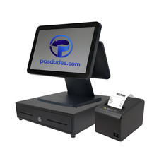 POS Dudes 4pc Counter Service Bundle - Zero credit card fees with surcharging.