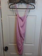 Forever 21-Rose-Bodycon Dress-Zip Closure-Size Med-Brand New No Tags