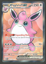 Pokemon TCG: Wigglytuff ex 187/165 Scarlet & Violet 151 Full Art