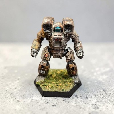 Battletech Hunchback IIC, Pro Painted, Clan Hell's Horses