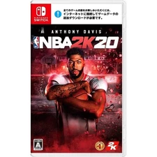 NBA 2K20 Nintendo Switch NTSC-J CIB Digital Manual